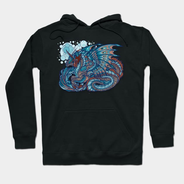 DRAGON MANDALA 3 Hoodie by MGphotoart